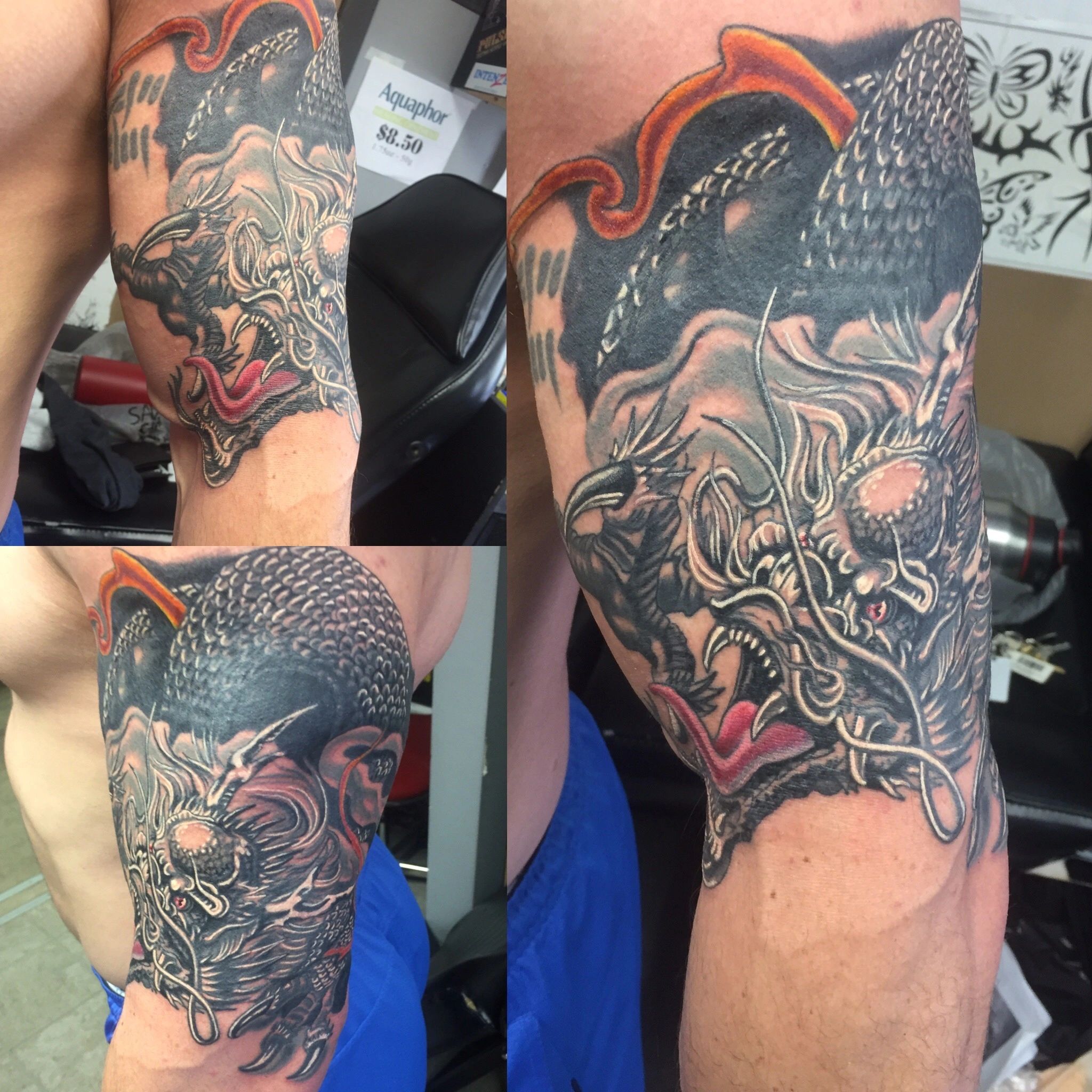 Custom tattoo by M. Jones