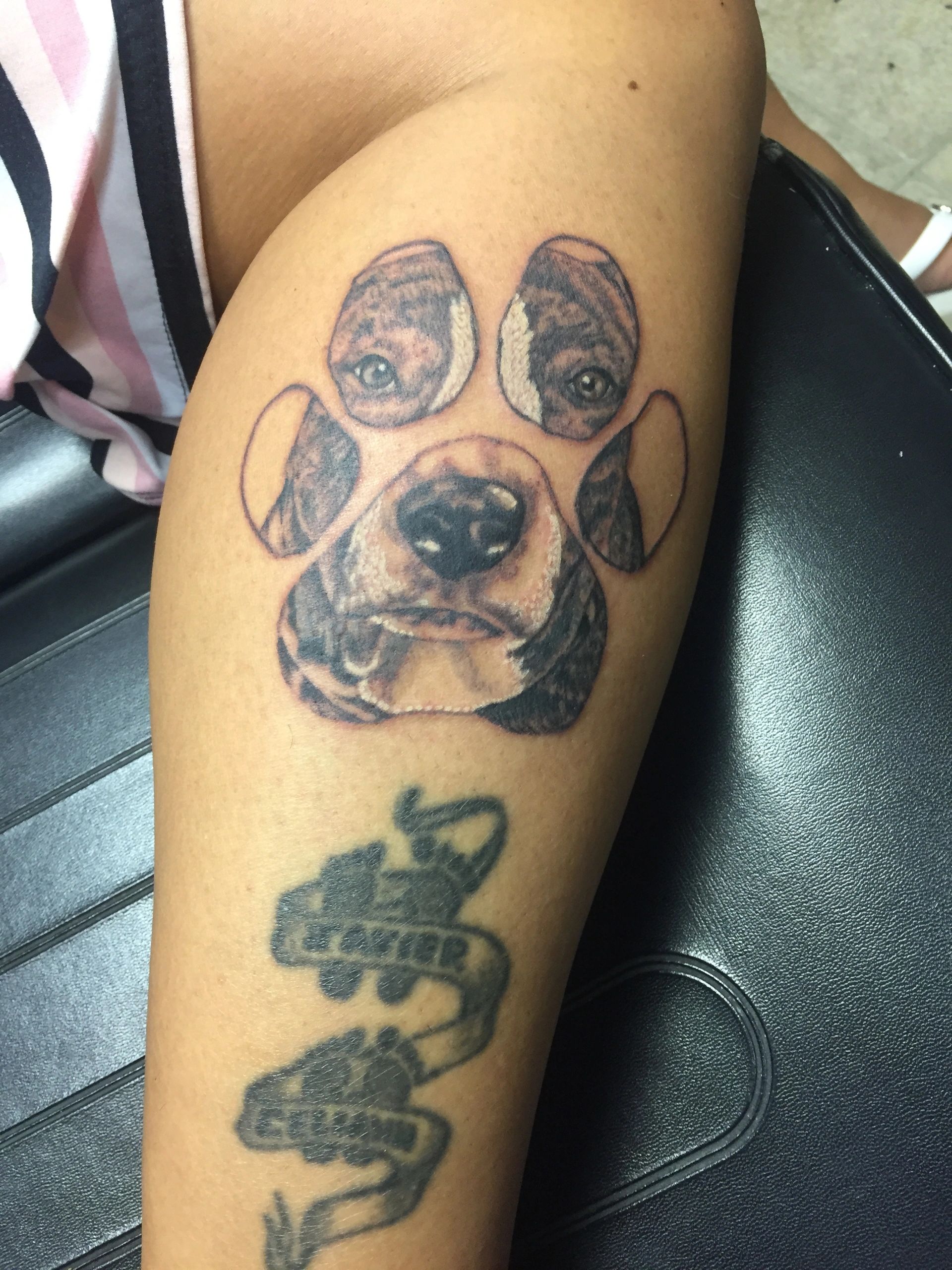 Custom tattoo by M. Jones