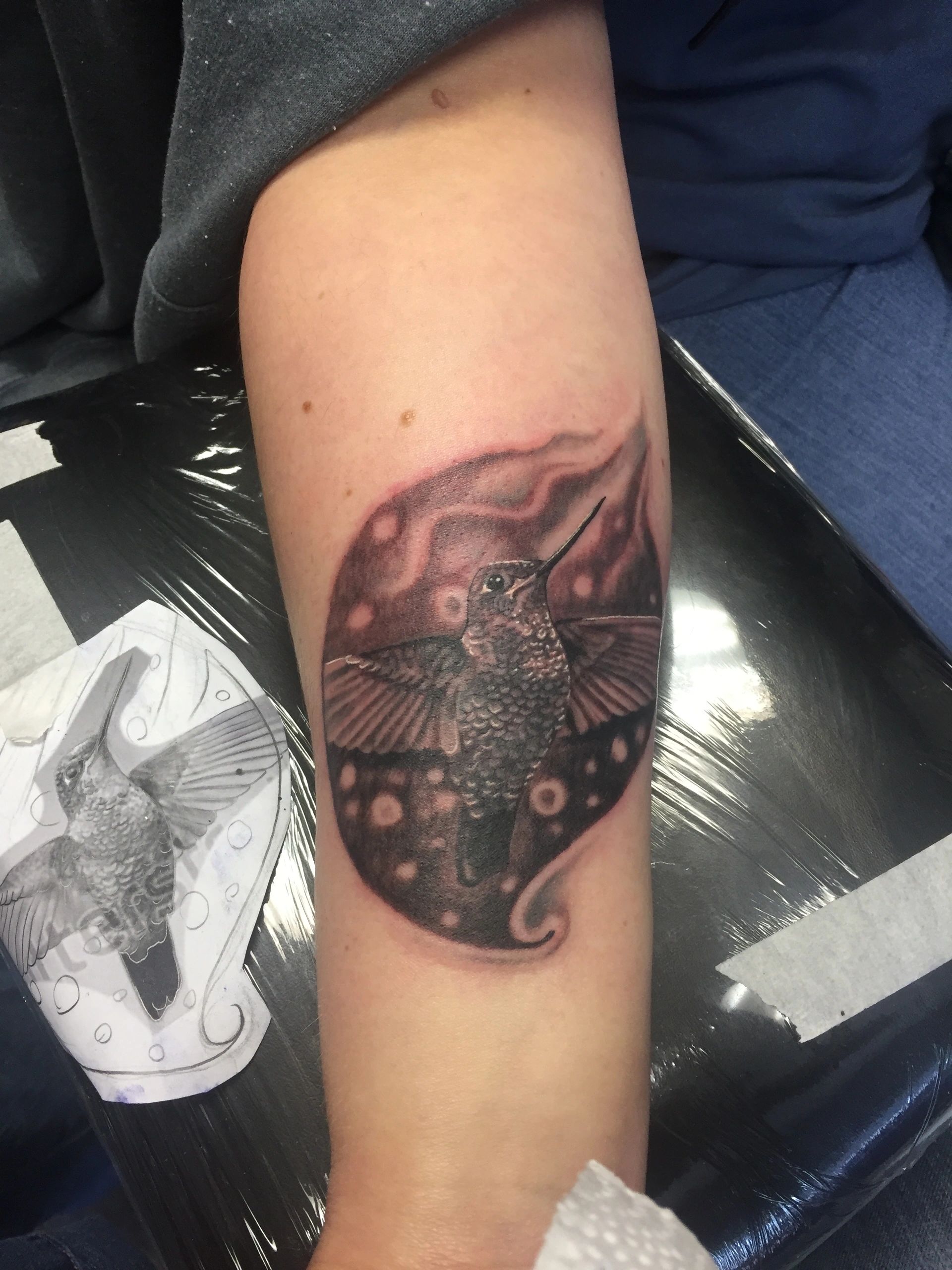 Custom tattoo by M. Jones