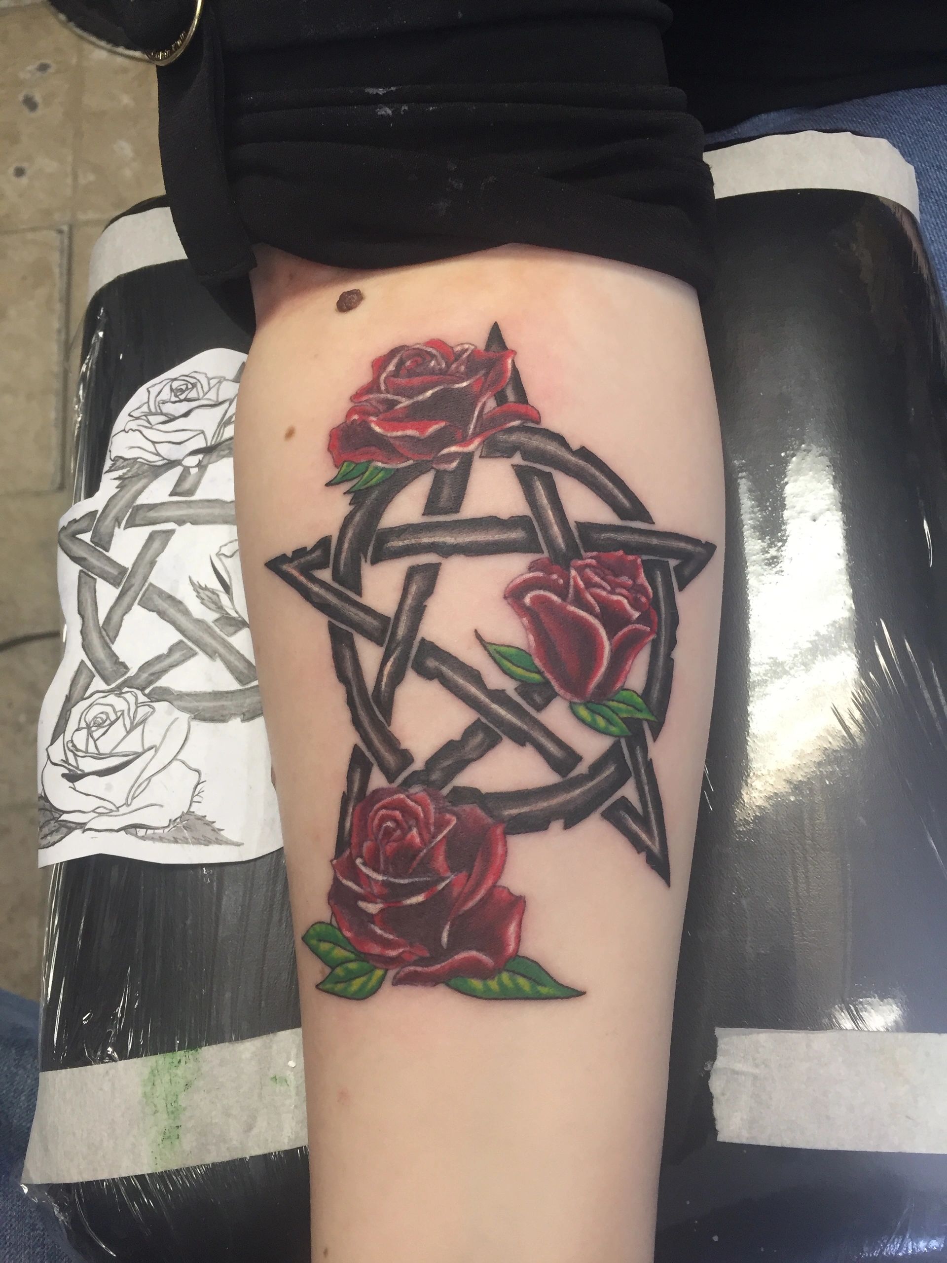 Custom tattoo by M. Jones