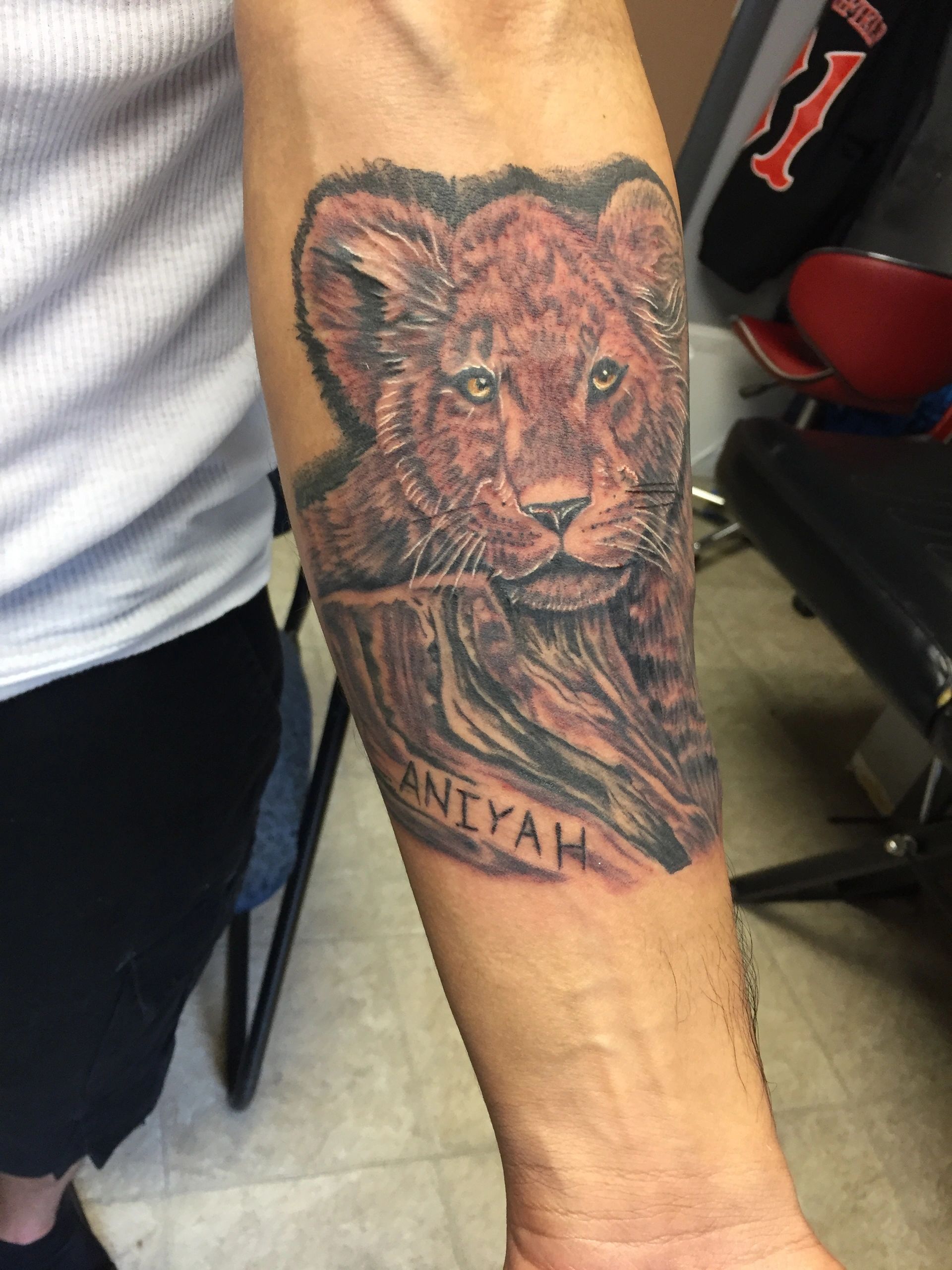 Custom tattoo by M. Jones