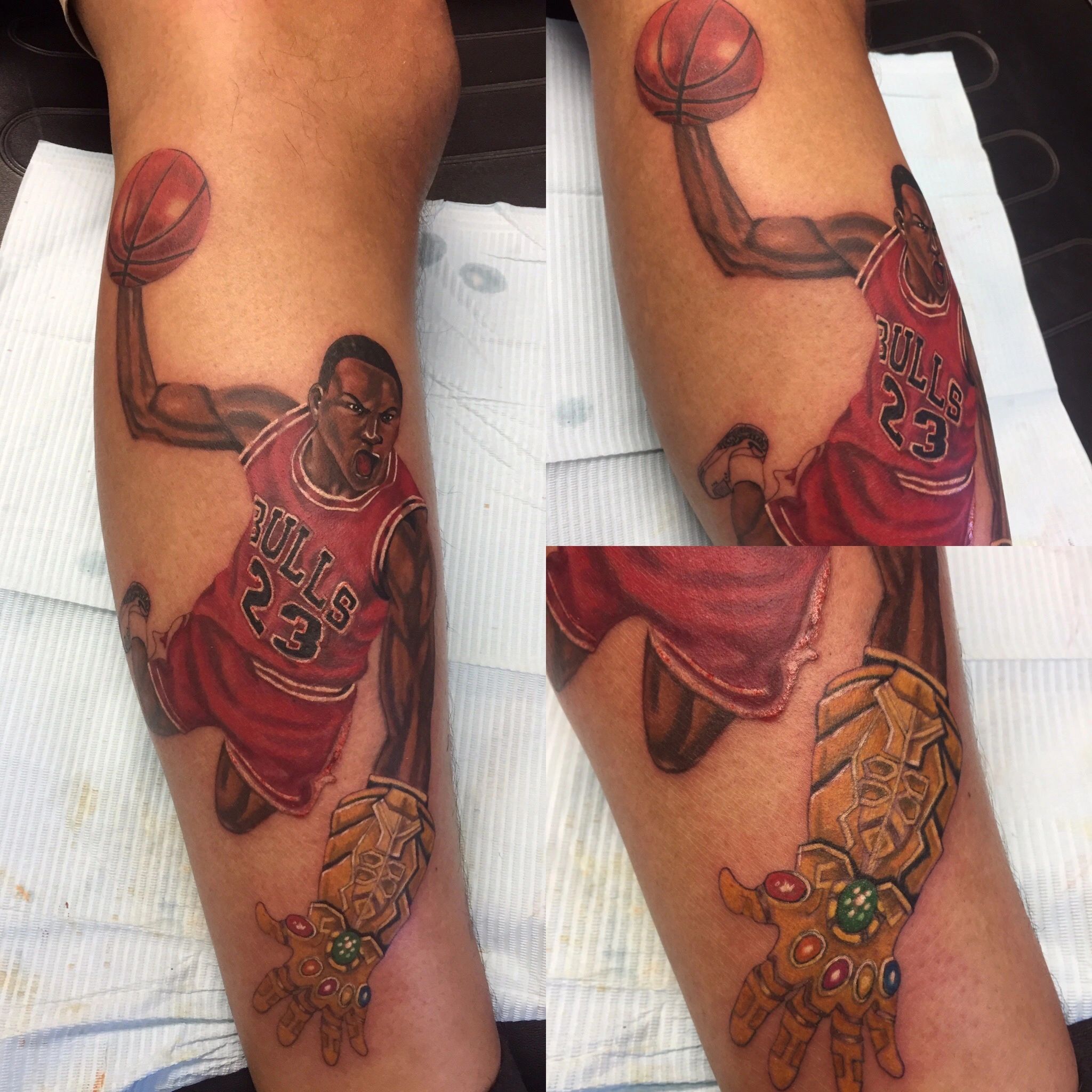 Custom tattoo by M. Jones