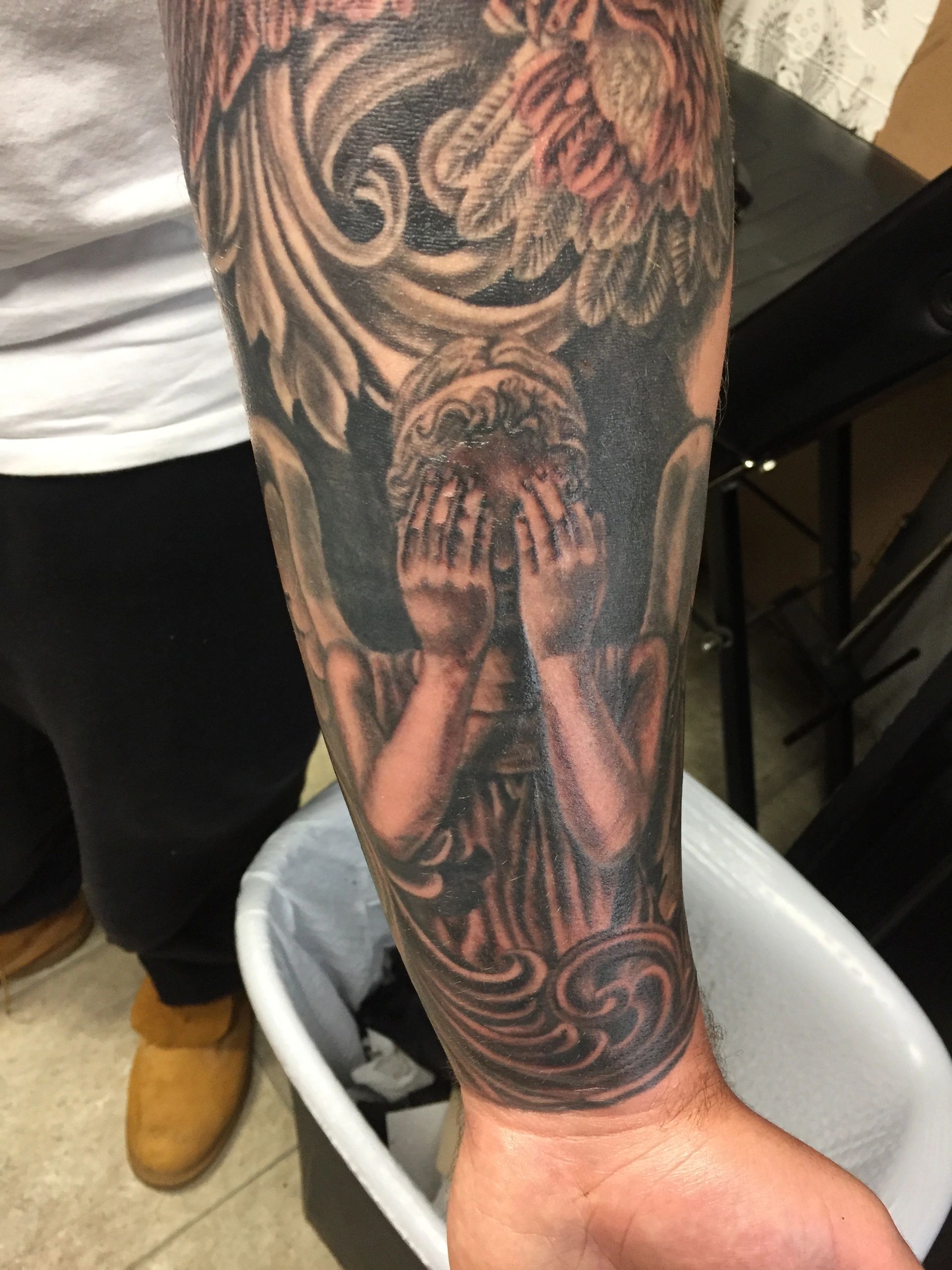 Custom tattoo by M. Jones