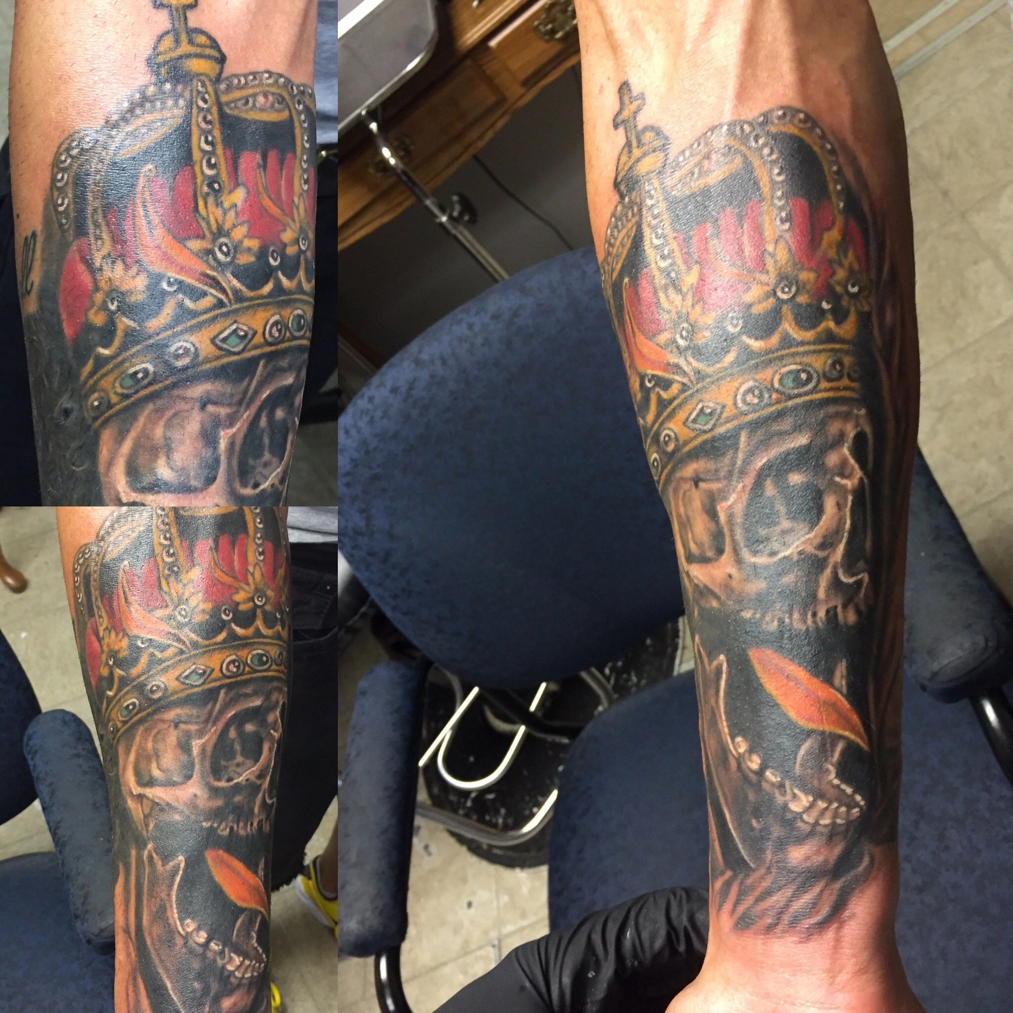 Custom tattoo by M. Jones