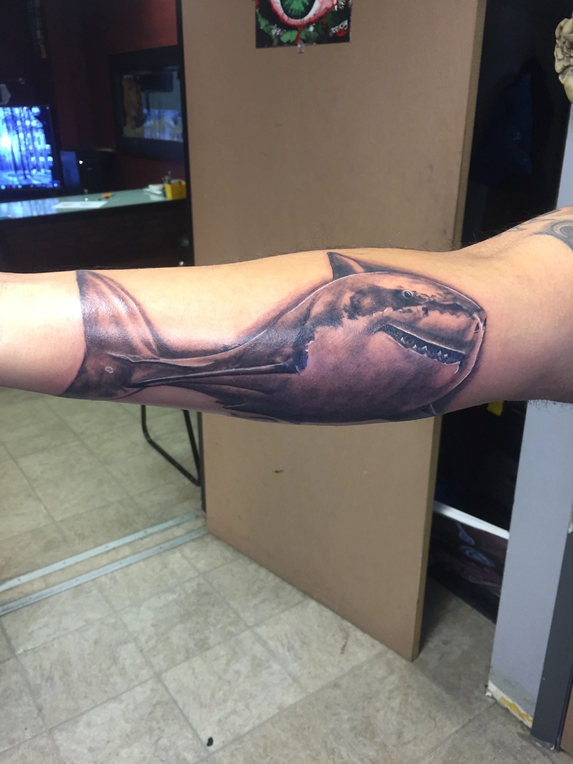 Custom tattoo by M. Jones