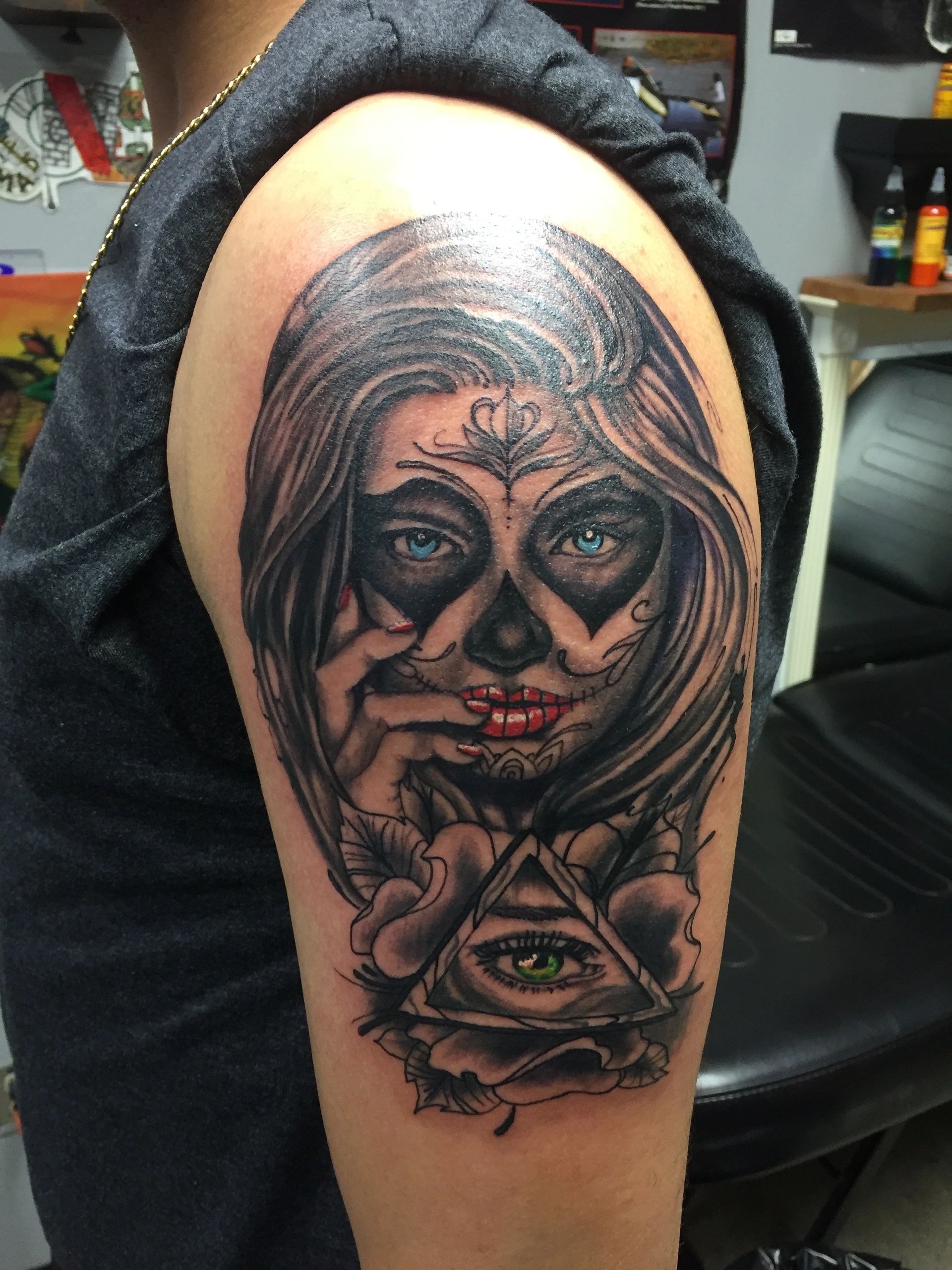 Custom tattoo by M. Jones