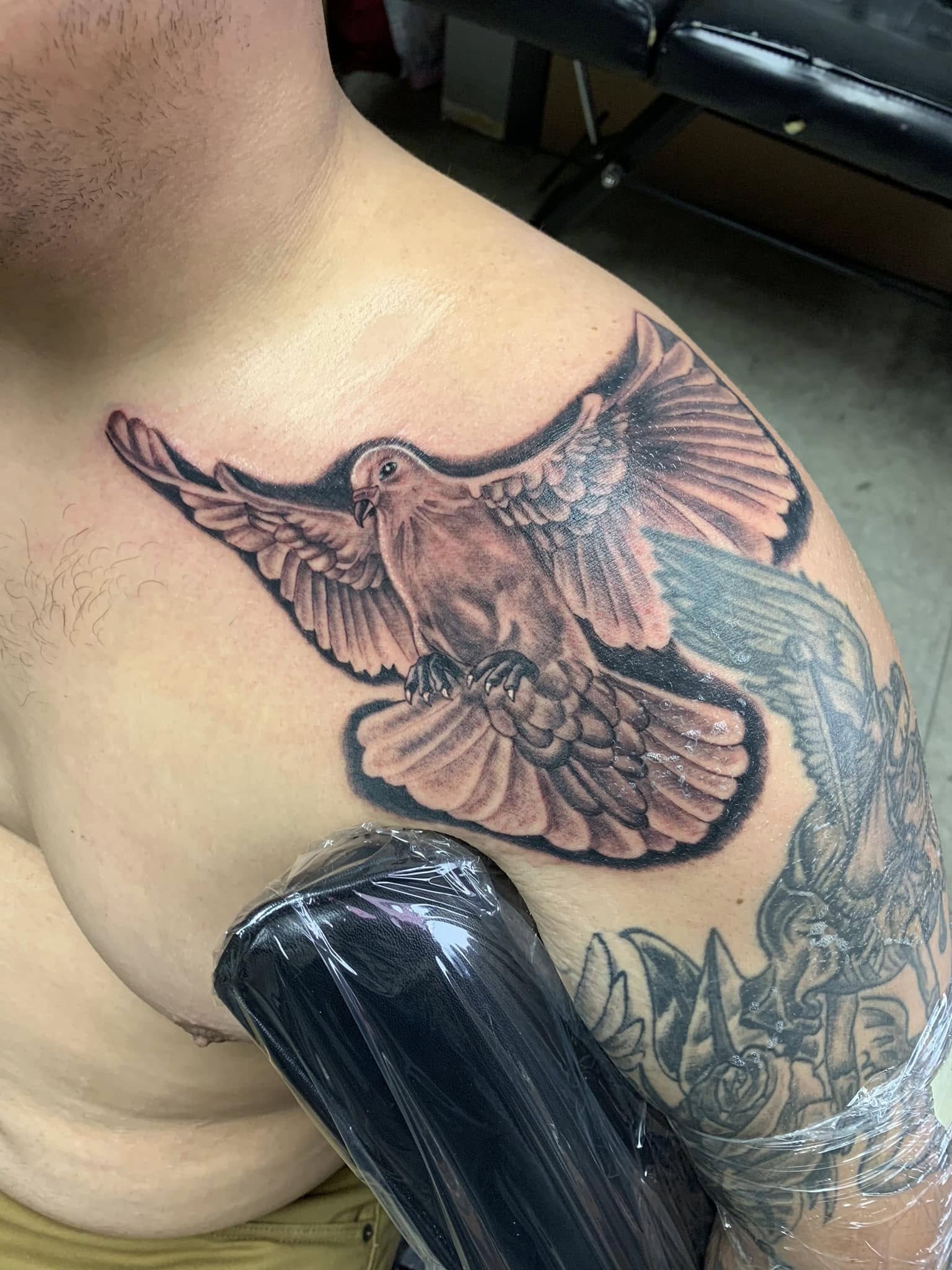 Custom tattoo by M. Jones