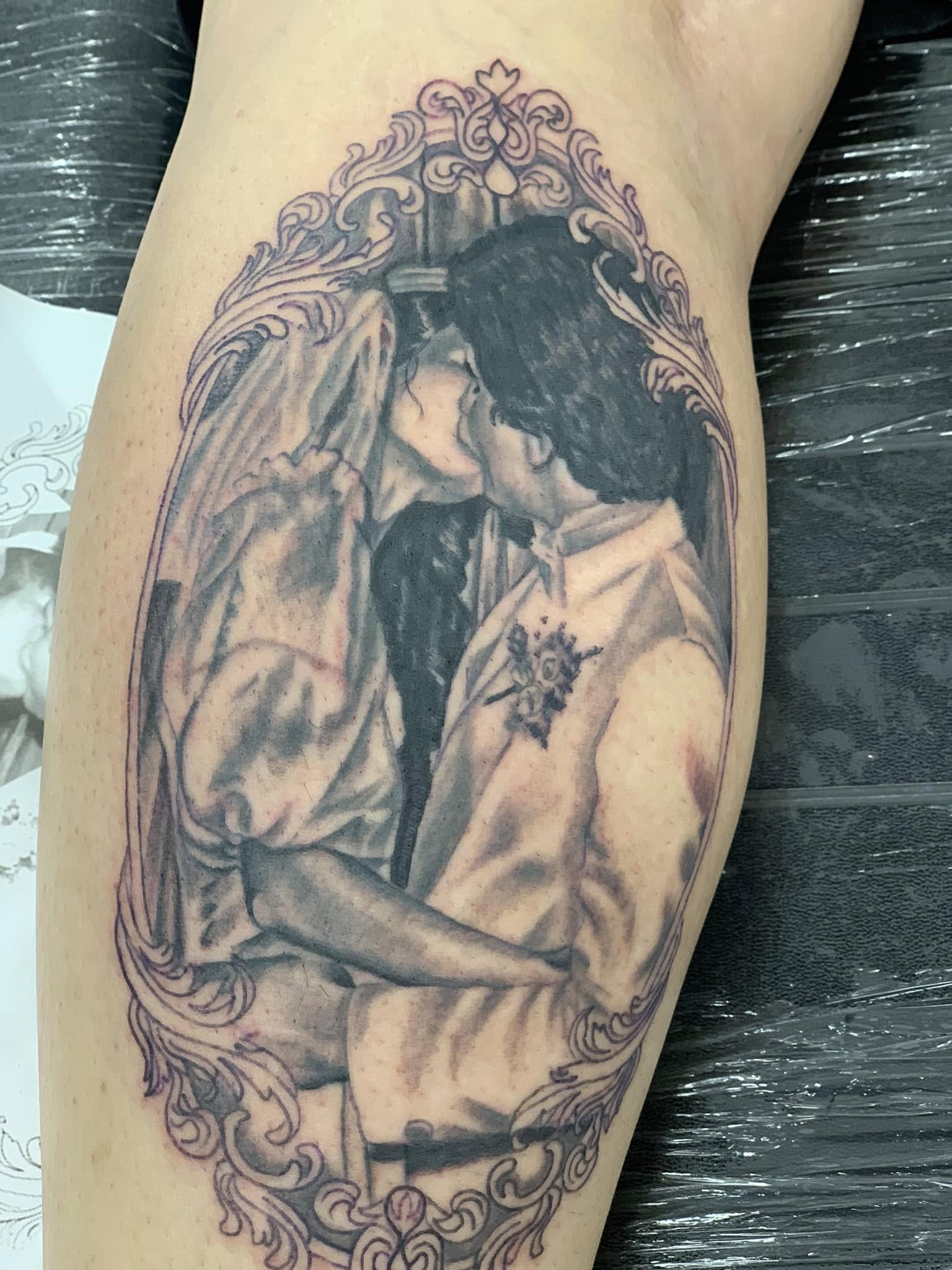 Custom tattoo by M. Jones