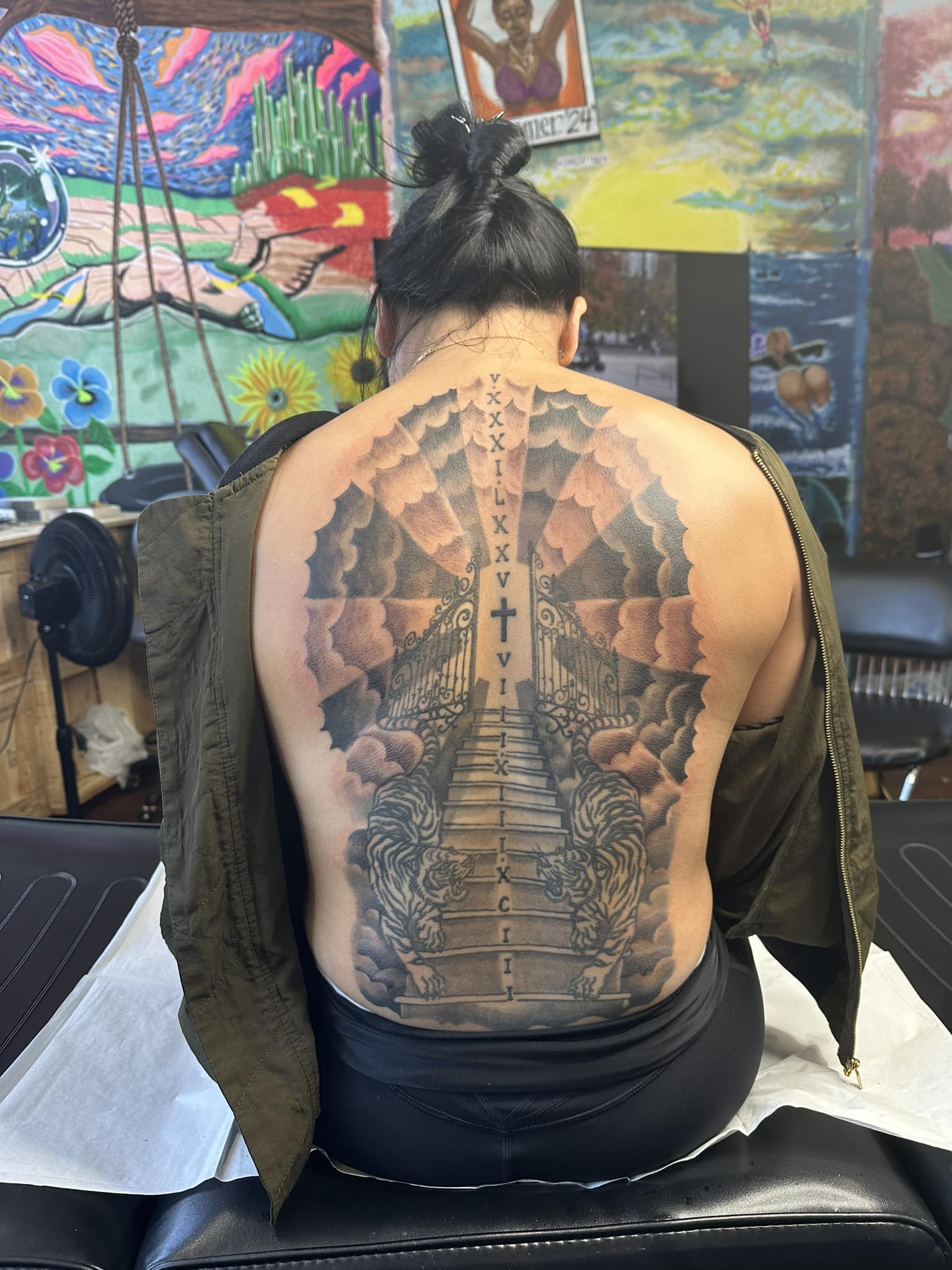 Custom tattoo by M. Jones