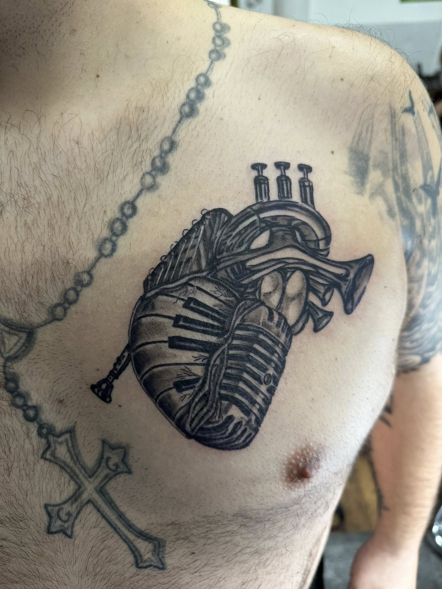 Custom tattoo by M. Jones