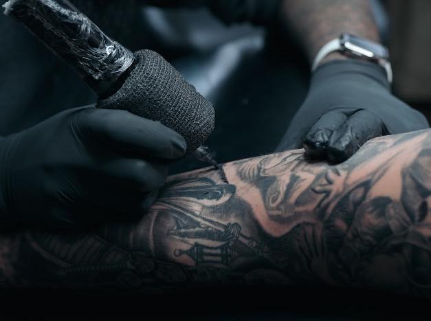 Custom tattoo by M. Jones