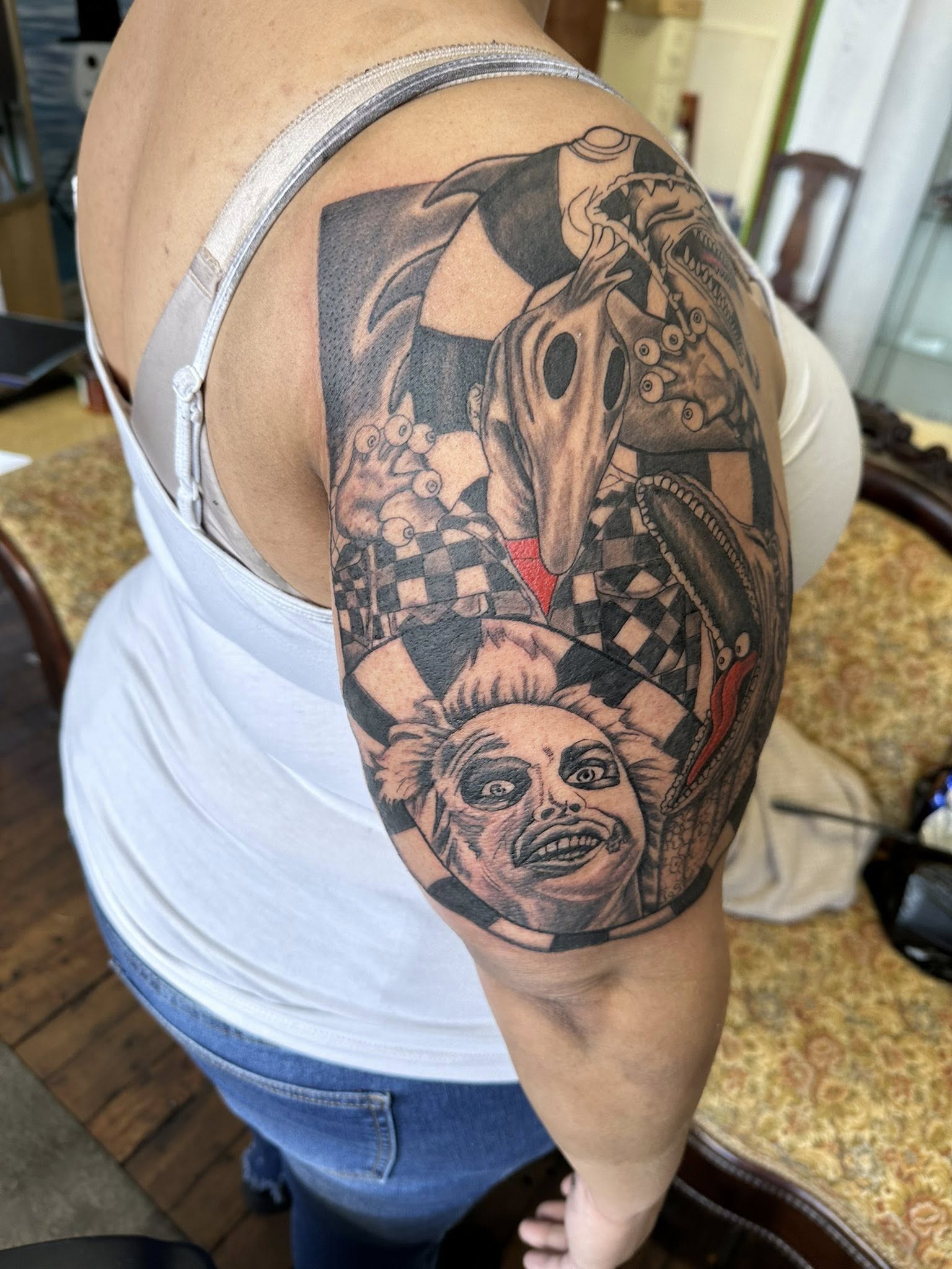 Custom tattoo by M. Jones