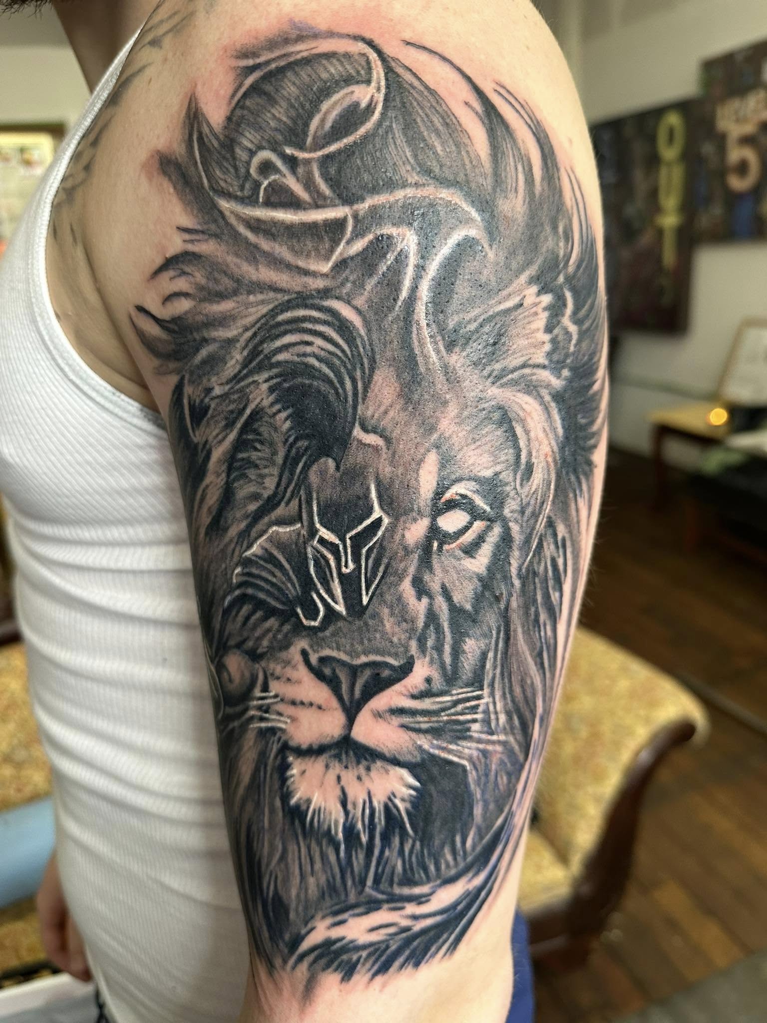 Custom tattoo by M. Jones