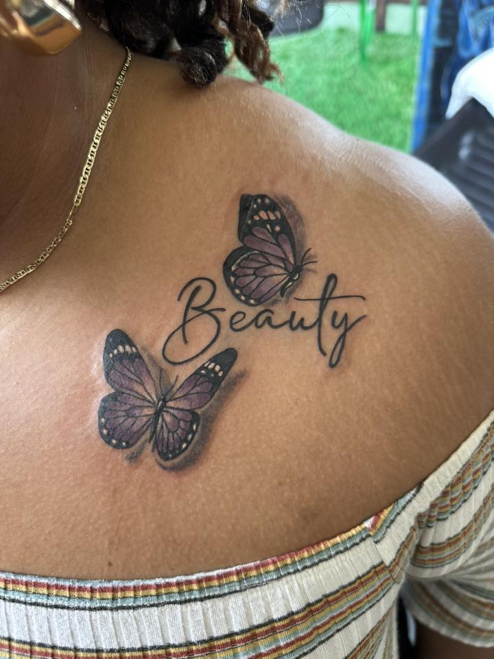 Custom tattoo by M. Jones