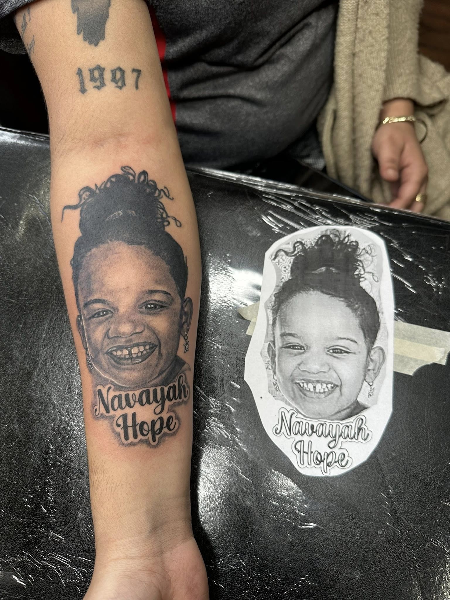 Custom tattoo by M. Jones